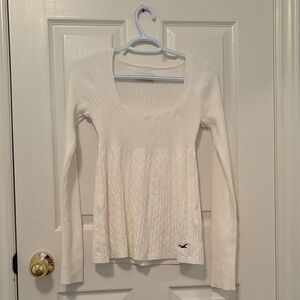 Hollister Brand new square neck babydoll top